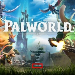 Quitter Palworld Comment fermer le jeu