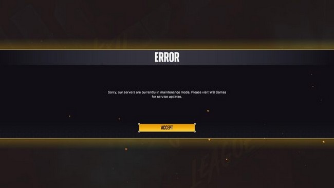 Suicide-Squad-Kill-The-Justice-League-serveur en panne