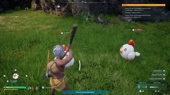 attraper un pal dans Palworld