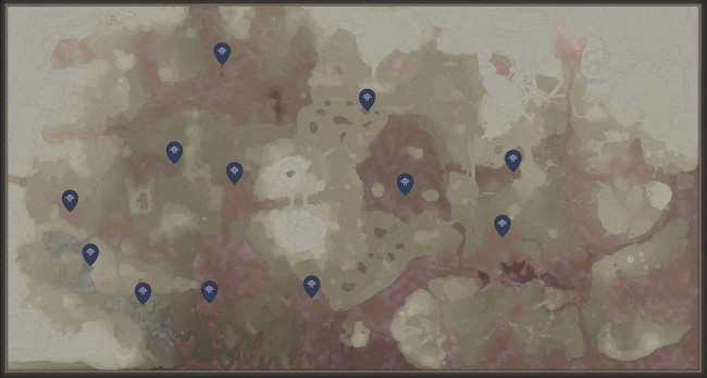 emplacement des Puits de l'élixir dans Enshrouded