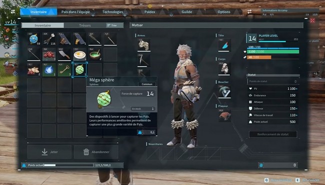 méga-sphère Palworld