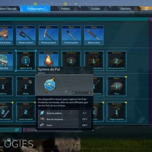 sphère de Pal Palworld