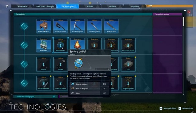 sphère de Pal Palworld