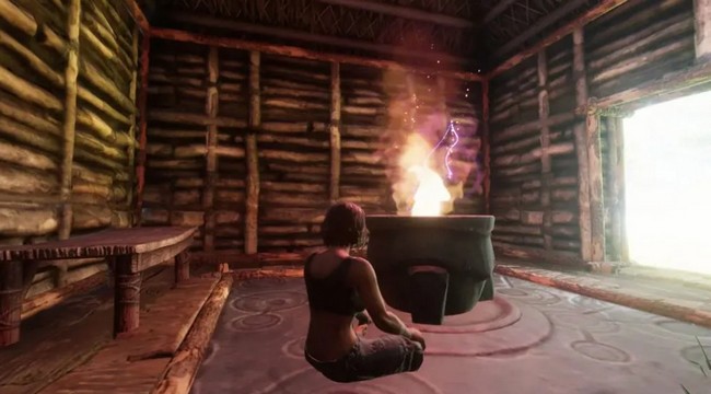 étincelles dans Enshrouded