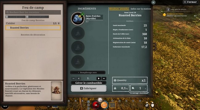 Feu de camp Nightingale