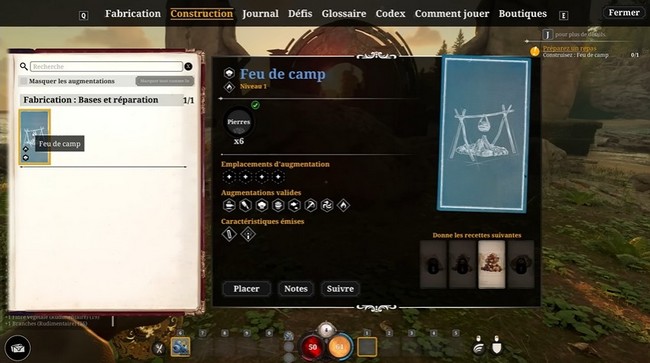 Feu de camp Nightingale