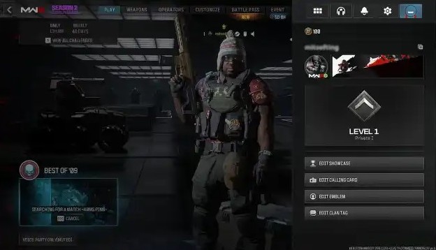 Pourquoi mon rang dans MW3 a-t-il été réinitialisé au niveau 1