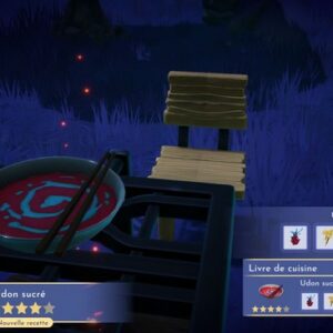 Udon sucré dans Disney Dreamlight Valley