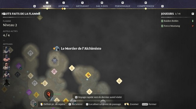 emplacement Mortier de l'Alchimiste enshrouded