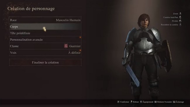Meilleure taille et poids du personnage de Dragons Dogma 2