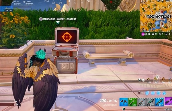 Trouver et accepter des Mandats de l'Ombre dans Fortnite