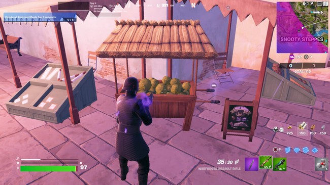 Charrettes de choux dans Fortnite Avatar Élémentaire