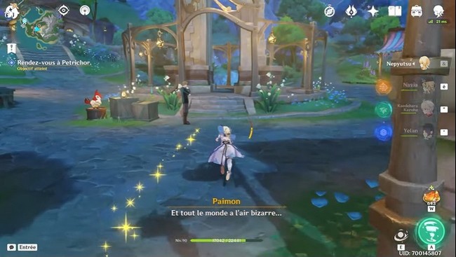 Quête L’ombre sur Petrichor Genshin Impact 4.6-4