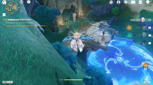Quête L’ombre sur Petrichor Genshin Impact 4.6-5
