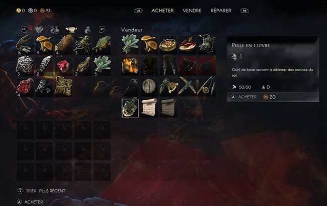 acheter une pelle No Rest for the Wicked