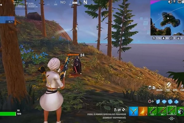 Dark Vador dans Fortnite