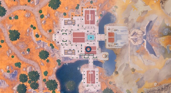 Emplacement la dague brisée de Méduse dans Fortnite