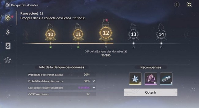 monter ta banque des données lvl15 rapidement