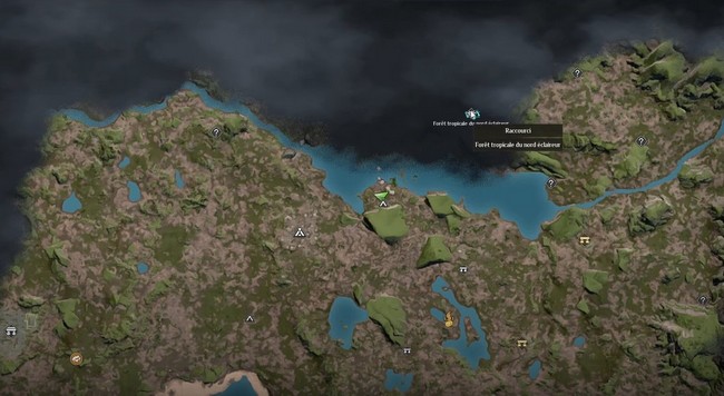 La forêt tropicale du nord éclaireur Soulmask