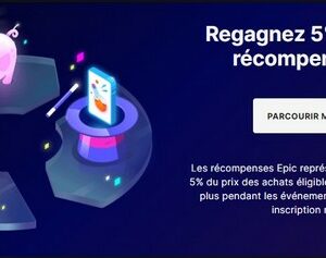 obtenir 5 % de cashback sur les achats de V-Bucks dans Fortnite