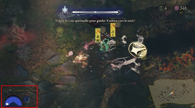 Avancer le temps dans Kunitsu-Gami Path of the Goddess