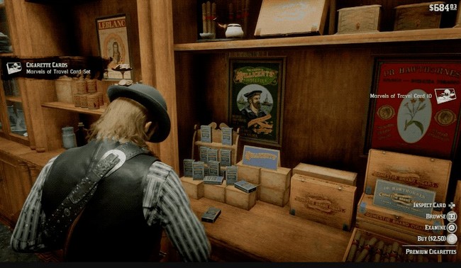 Collectionner les 144 Cartes de paquet de cigarettes Red Dead Redemption 2 Rapidement