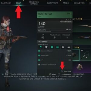 Comment masquer l'équipement dans Once Human