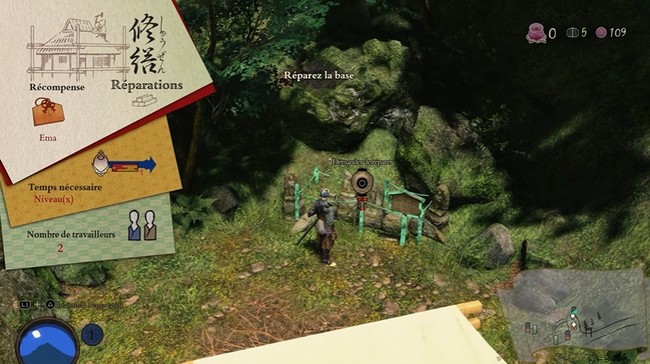 Comment réparer la base dans Kunitsu-Gami Path of the Goddess-2