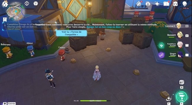 Complétez l’image du pilier oraculeux La forme de l'empathie