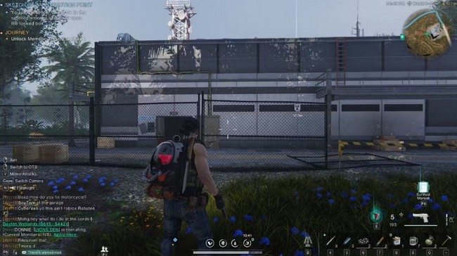 Croquis d'un point d'inspection Once Human