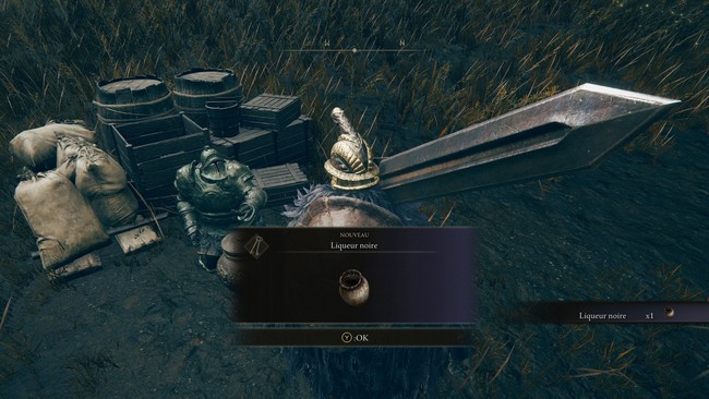 Liqueur noire Elden Ring Shadow of the Erdtree