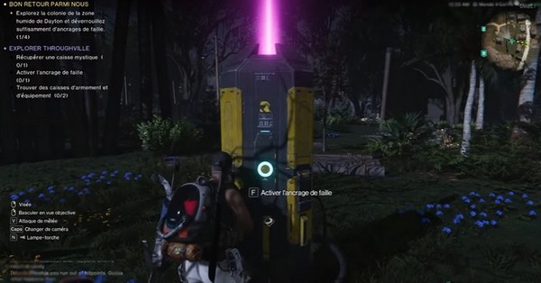 Pas d'accès à l'Ancrage de faille" Once Human