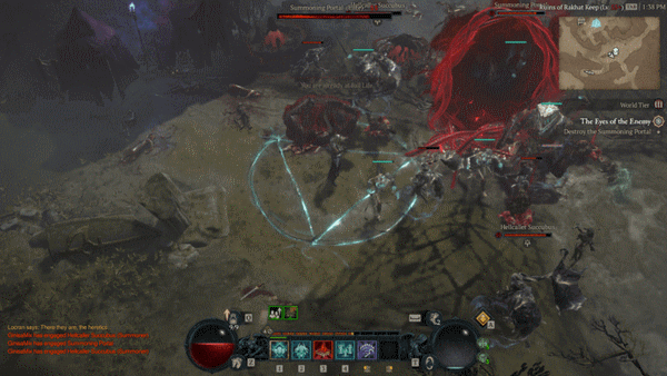 quête Les yeux de l’ennemi diablo 4 saison 5