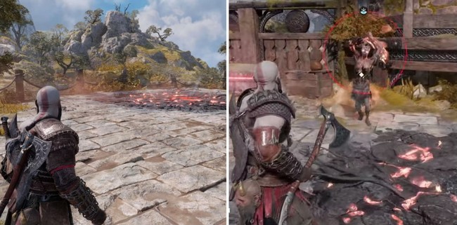 Emplacements 6 Puits de Draugar dans God of War Ragnarök