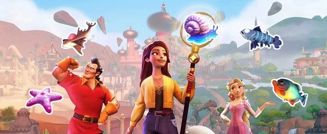 Emplacements Poissons du Port Antique Disney Dreamlight Valley