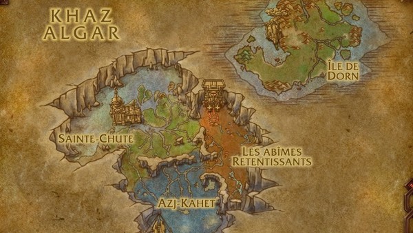 Monter en niveaux en faisant des quêtes dans The War Within