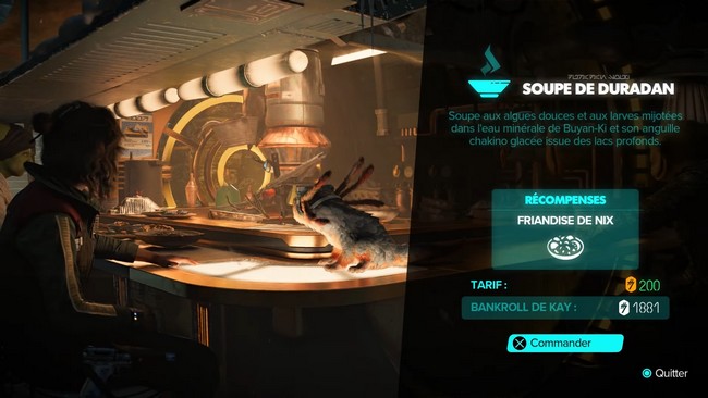 Où gouter tous les plats vendus dans la rue Star Wars Outlaws