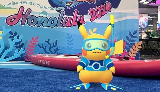 Pikachu des Championnats du Monde 2024