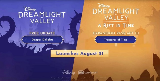 Quand sortira la mise à jour Tiana de Disney Dreamlight Valley