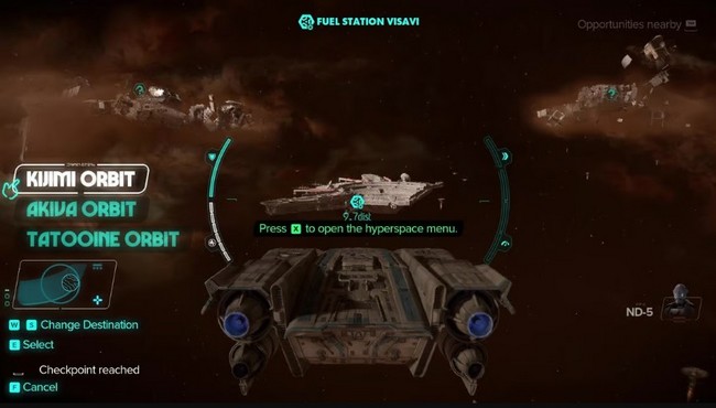 Quelle planète faut-il visiter en premier dans Star Wars Outlaws