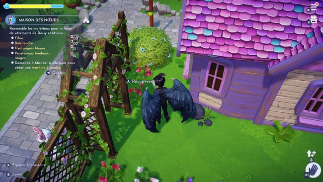Quête Daisy La Maison des Nœuds Disney Dreamlight Valley