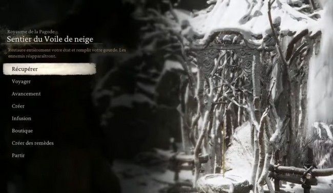 Sentier du Voile de Neige Black Myth Wukong