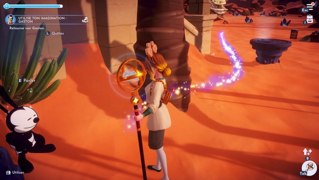 Utilise ton imagination Gaston