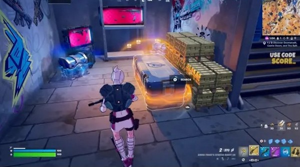 emplacements Coffre des Avengers Fortnite