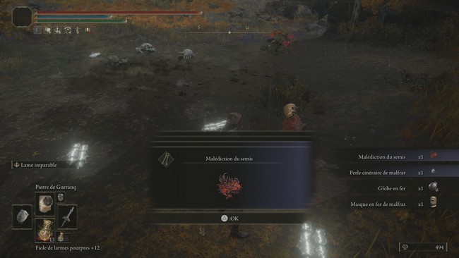 la Malédiction du Semi-Dieu elden ring