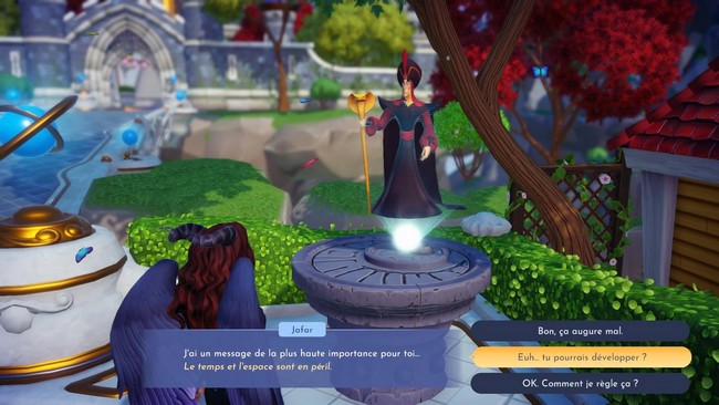 ccomplir la quête "Les secrets de l'Île de l'Éternité" dans Disney Dreamlight Valley
