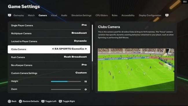 Comment changer votre angle de caméra dans EA FC 25
