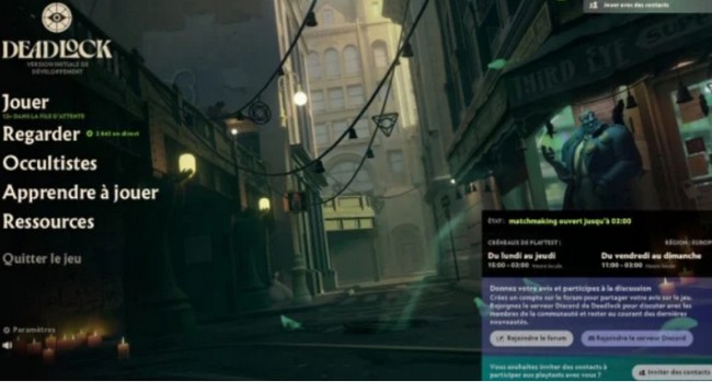 Comment inviter un ami sur Deadlock ?