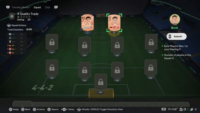 Solutions les moins chères pour le SBC Fondation II FC25-1