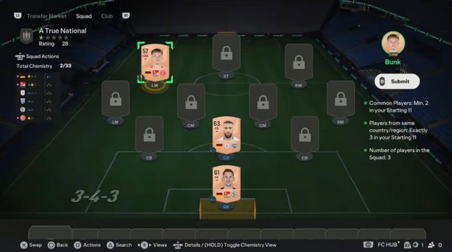 Solutions les moins chères pour le SBC Fondation II FC25-2